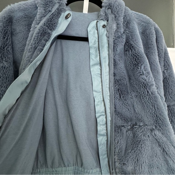 Free People Love It Faux Fur Hooded Jacket - Picture 3 of 10